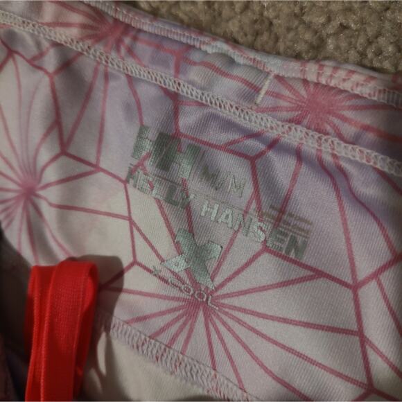 Helly Hansen VTR X-Cool Pastel Geometric Print 7/8 Leggings Size Medium - Picture 6 of 11